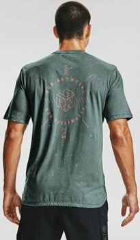 Running t-shirt with short sleeves
 Under Armour UA Run Anywhere Lichen Blue/Beta S Running t-shirt with short sleeves - 5