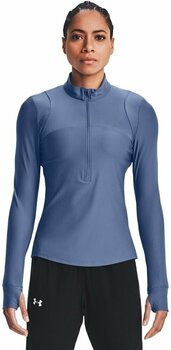 Running sweatshirt
 Under Armour Qualifier 1/2 Zip Mineral Blue-Reflective S Running sweatshirt - 3