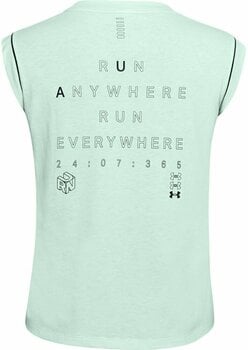 Running T-Shirt
 Under Armour Run Anywhere Blue/Black XS Running T-Shirt - 2