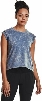 Running t-shirt with short sleeves
 Under Armour Run Anywhere Mineral Blue/White S Running t-shirt with short sleeves - 4