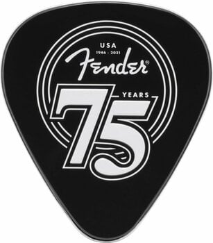 Plectrum Fender 75th Anniversary Pick Tin Plectrum - 5