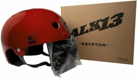 Casco de bicicleta ALK13 Krypton Rojo S/M Casco de bicicleta - 6