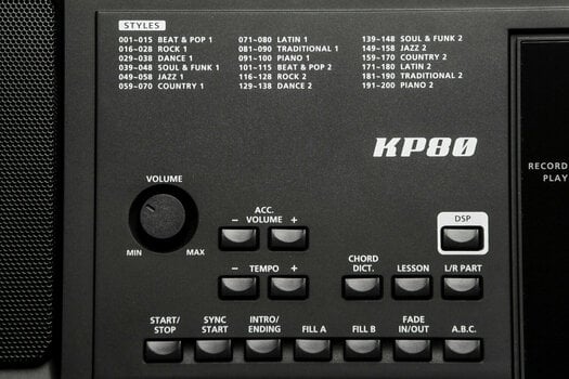 Tangentbord med pekfunktion Kurzweil KP80 - 8