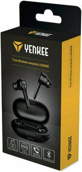 True Wireless In-ear Yenkee YHP 02BT BK TWS Lounge Black - 12