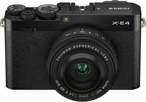 Aparat bezlusterkowy Fujifilm X-E4 + XF27mm F2,8 Black - 5