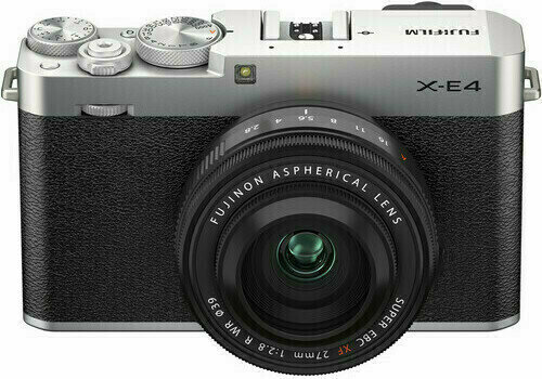 Spiegellose Kamera Fujifilm X-E4 + XF27mm F2,8 Silver - 7
