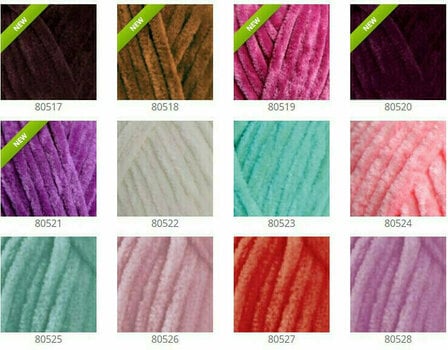 Knitting Yarn Himalaya Dolphin Fine 80520 Purple - 3