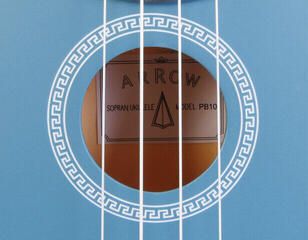 Sopránové ukulele Arrow PB10 S Light Blue Sopránové ukulele - 5