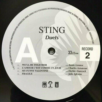 Vinyylilevy Sting - Duets (180g) (2 LP) - 4
