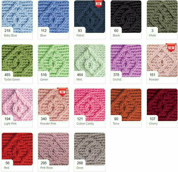 Fios para tricotar Alize Puffy Fine 310 - 3