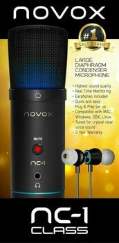 Microphone USB Novox NC 1 CLASS - 14