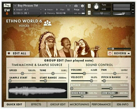Sample and Sound Library Best Service Ethno World 6 Voices (Digital product) - 2