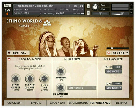 Muestra y biblioteca de sonidos Best Service Ethno World 6 Voices (Producto digital) - 3