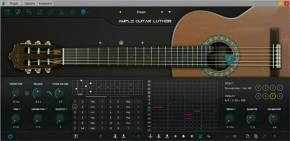 VST Instrument Studio -ohjelmisto Ample Sound Ample Guitar L - AGL (Digitaalinen tuote) - 5