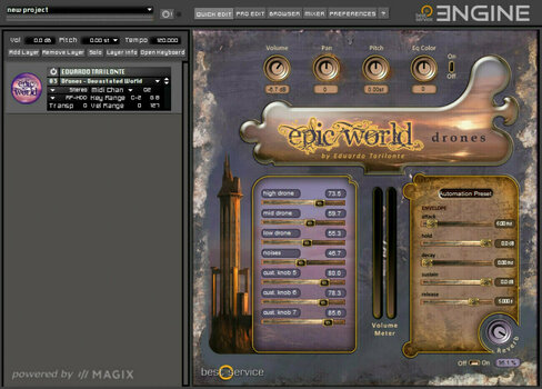 Zvuková knihovna pro sampler Best Service Epic World (Digitální produkt) - 2