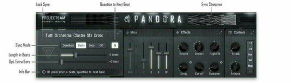 Zvuková knižnica pre sampler Project SAM Symphobia 4: Pandora (Digitálny produkt) - 2