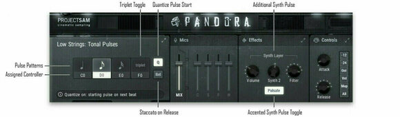 Bibliothèques de sons pour sampler Project SAM Symphobia 4: Pandora (Produit numérique) - 6