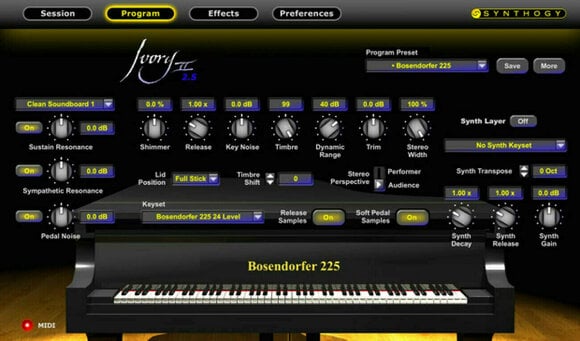 Virtuális hangszer Synthogy Ivory II Studio Grands (Digitális termék) - 2