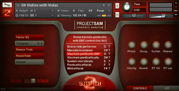 Zvuková knižnica pre sampler Project SAM Symphobia 2 (Digitálny produkt) - 3