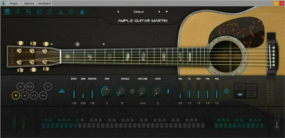 VST Instrument Studio -ohjelmisto Ample Sound Ample Guitar M - AGM (Digitaalinen tuote) - 3