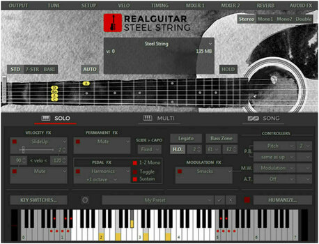 Štúdiový software VST Instrument MusicLab RealGuitar 5 (Digitálny produkt) - 3