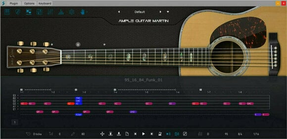 Software de estúdio de instrumentos VST Ample Sound Ample Guitar M - AGM (Produto digital) - 4