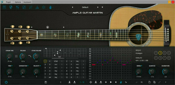 Software de estúdio de instrumentos VST Ample Sound Ample Guitar M - AGM (Produto digital) - 5