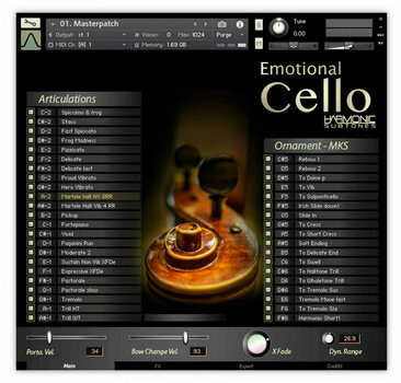 Štúdiový software VST Instrument Best Service Emotional Cello (Digitálny produkt) - 2