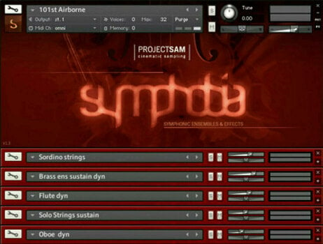 Sampler hangkönyvtár Project SAM Symphobia (Digitális termék) - 3