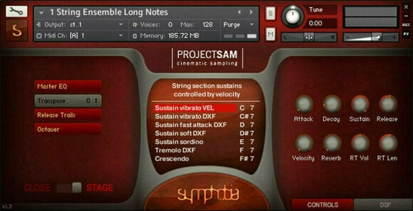 Звукова библиотека за семплер Project SAM Symphobia (Дигитален продукт) - 4