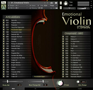 Logiciel de studio Instruments virtuels Best Service Emotional Violin (Produit numérique) - 2