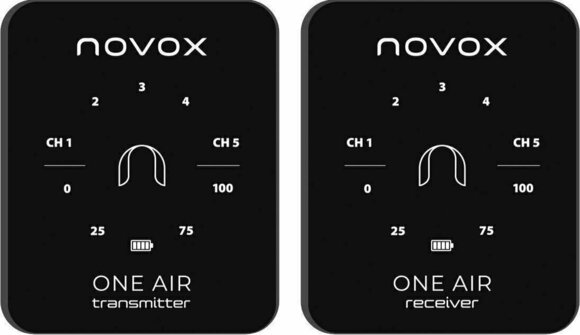 Sistema audio wireless per fotocamera Novox ONE AIR - 3
