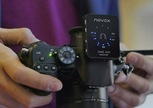 Sistema audio wireless per fotocamera Novox ONE AIR - 8