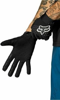 Cyklistické rukavice FOX Defend Glove Black/White 2XL Cyklistické rukavice - 2