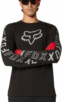 Fietsshirt FOX Ranger Drirelease Short Sleeve Jersey Jersey Zwart M - 5