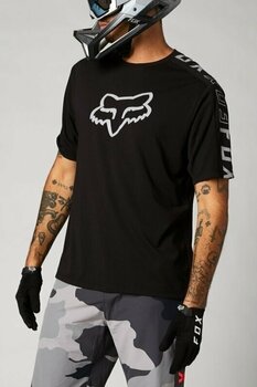 Cyklo-Dres FOX Ranger Drirelease Short Sleeve Jersey Dres Černá M - 3