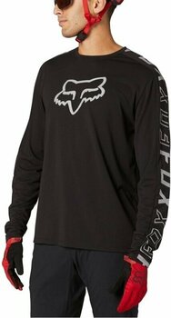 Pyöräilypaita FOX Ranger Drirelease Short Sleeve Jersey Pelipaita Musta XL - 3