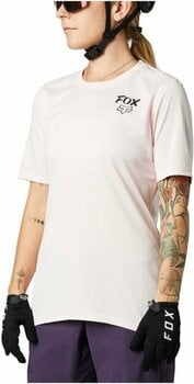 Odzież kolarska / koszulka FOX Womens Ranger Short Sleeve Jersey Golf Pink L - 3