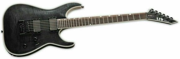 Guitare électrique ESP LTD MH-1000ET See Thru Black - 3