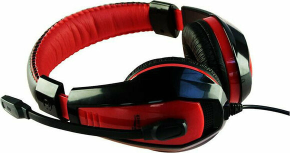 PC-kuulokkeet Media-Tech MT3574 Musta-Punainen PC-kuulokkeet - 2