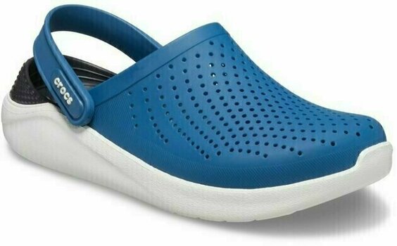 Jachtařská obuv Crocs LiteRide Clog Vivid Blue/Almost White 38-39 - 2
