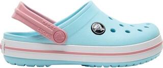 Calçado náutico para crianças Crocs Kids' Crocband Clog Ice Blue/White - 2