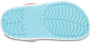 Calçado náutico para crianças Crocs Kids' Crocband Clog Ice Blue/White - 4