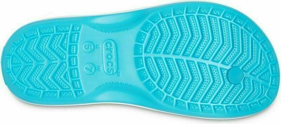 Jachtařská obuv Crocs Crocband Flip Digital Aqua 46-47 - 5