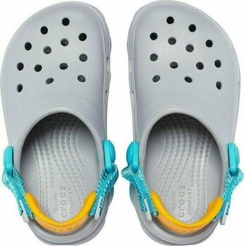 Dječje cipele za jedrenje Crocs Kids' Classic All-Terrain Clog Light Grey 23-24 - 4