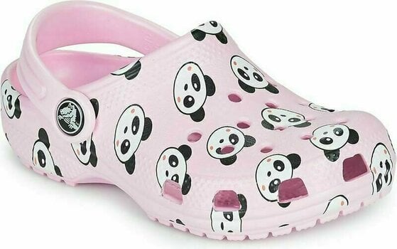 Jachtařská obuv Crocs Kids' Classic Panda Print Clog Ballerina Pink 38-39 - 2
