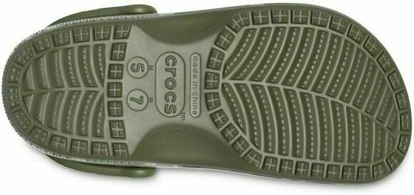 Buty żeglarskie unisex Crocs Classic Printed Camo Clog Army Green/Multi 39-40 - 5