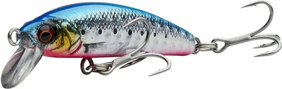 Wobbler Savage Gear Gravity Minnow Crystal White Glow 5 cm 8 g - 3