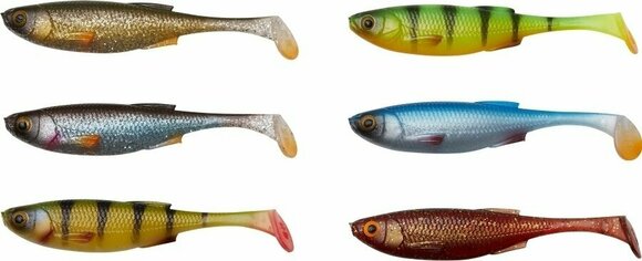 Rubber Lure Savage Gear Craft Shad 5 pcs Blue Pearl 10 cm 6 g - 2