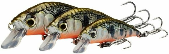 Fishing Wobbler Savage Gear 3D Sticklebait Twitch Fluo Orange Copper 6,5 cm 9,4 g - 3